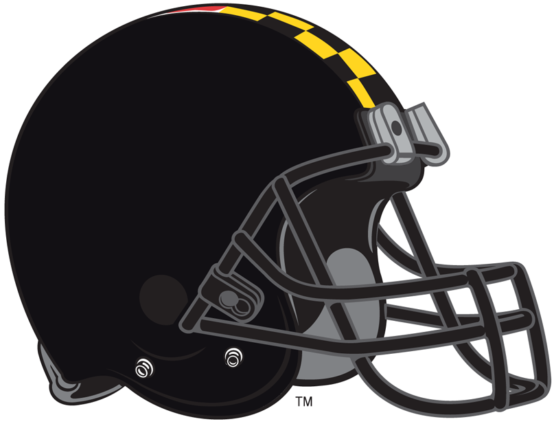 Maryland Terrapins 0-Pres Helmet Logo v2 diy fabric transfer